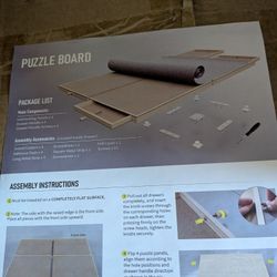 Puzzle Board And 2 1000 Piece Puzzles