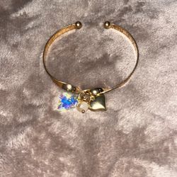 heart charms bracelet 