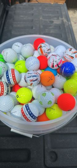 Over 80 golf balls