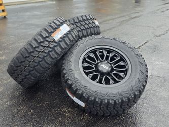 18" Ford F-250 F-350 Wheels 33'' Tires 8x170 F250 F350 rims