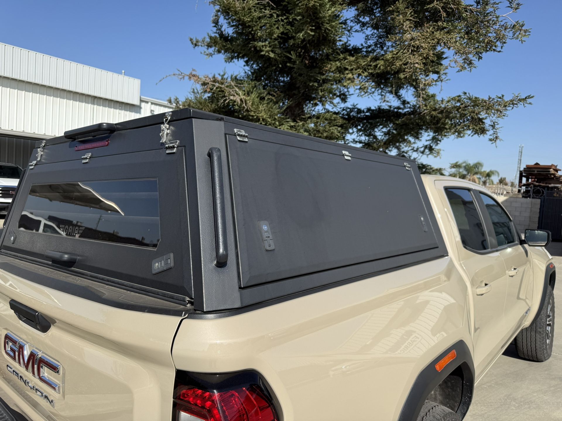 Camper Shell - Stainless Steel GAIA Truck Topper 