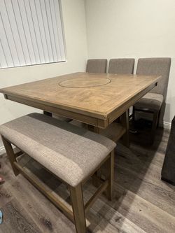 Counter-Height Table for 5