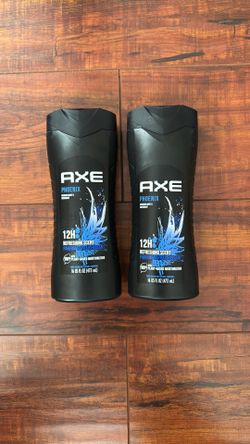 AXE  PHOENIX 12H Refreshing Scent Body Wash: CRUSHED MINT And ROSEMARY Scent; 16 oz Each (2 For $8)