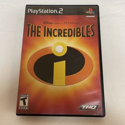 PS2 Disney Presents A Pixar Film The Incredibles Video Game