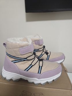 New! Snow boots with wool lining, non-slip, unisex, size 41/Botas de nieve con forro de lana, antideslizantes, unisex, Nro.  41