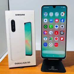 SAMSUNG GALAXY A26 256GB UNLOCKED -Open Box New Fully Functional