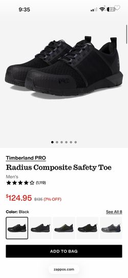 Timberland PRO Radius Composite Safety Toe size 9’5
