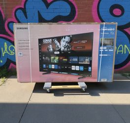 75 “ Samsung smart 4K LED HDR TV