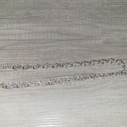18 in White Gold Plated Chain