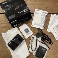 Canon PowerShot G7 X Mark III