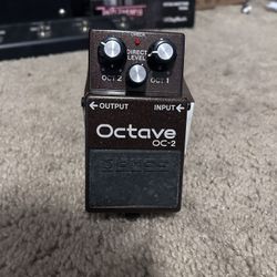 Boss OC2 Octave Guitar Pedal 