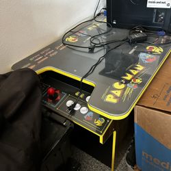 Pac-Man Two Sided Gaming System With Other Games