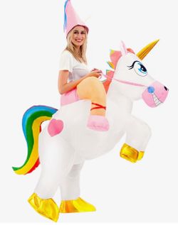 Halloween inflable unicorn costume