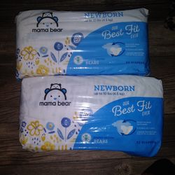 Mama Bear Newborn Diapers