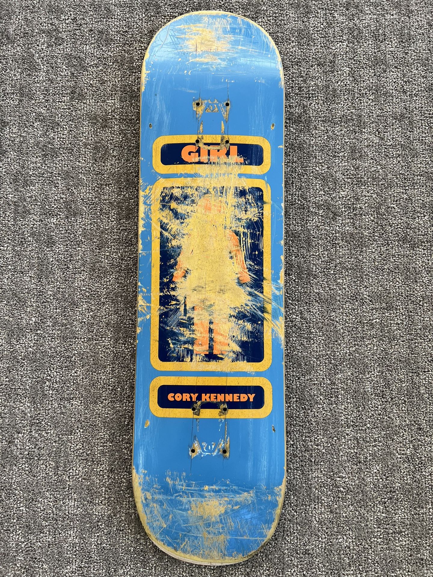 GIRL Skateboard Deck Cory Kennedy Pro Model Size 8