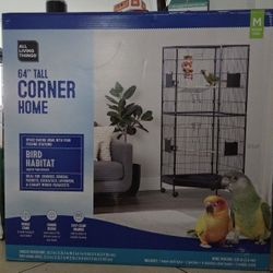 Corner Home Bird Cage 