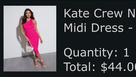 Workshop Republic Clothing Pink Sheath Midi Dress