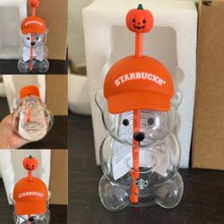 Halloween Starbucks Bear Cup