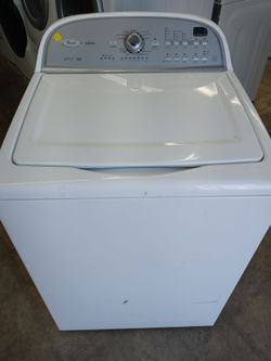 Whirlpool Cabrio gray-face top load washer - Free delivery