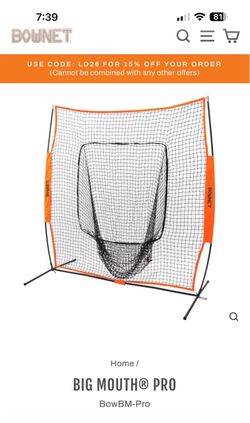 Bownet Big mouth pro net