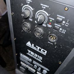 Alto TS(contact info removed) Watt Club Speaker