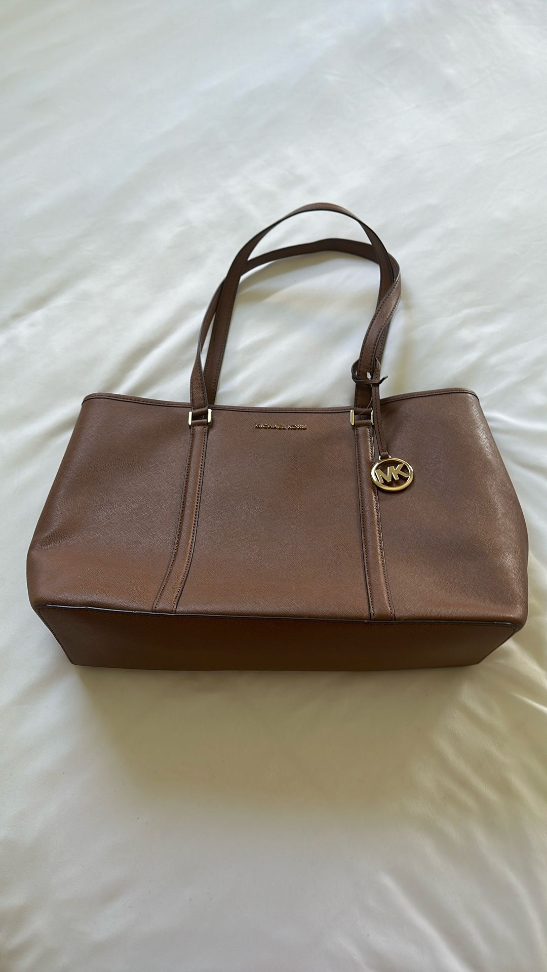 Saddle Michael Kors Leather Bag