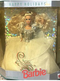 1992 Happy Holidays Special Edition Barbie Doll Mattel NIB #1429