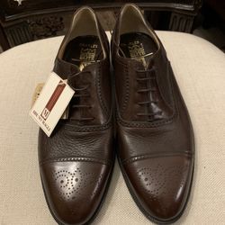 Bruno Magli Elite Linea Uomo – Handmade Italian Leather Oxfords – Size 10.5 M