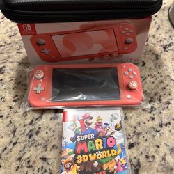 Nintendo Switch Lite Color Coral 