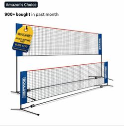 Boulder Portable Badminton/Pickleball 17ft Net