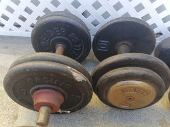 Dumbells. TAKE ALL FOR $49