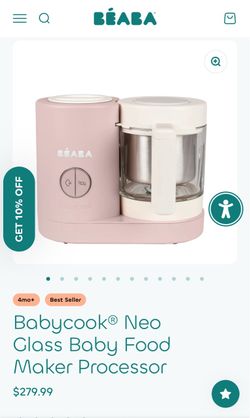 BEABA Babycook Neo Glass Baby Food Maker