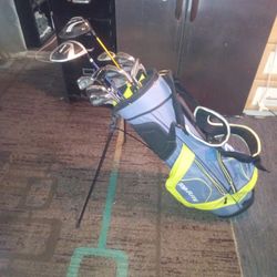 Top flite Golf Bag And Clubs