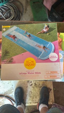Water Slides 3 Lane   20$ Each. I Have 3 