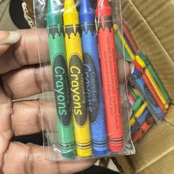 Individually Wrapped Crayons
