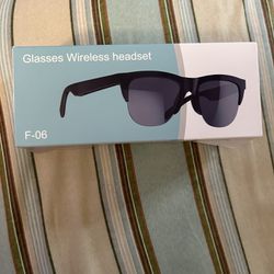 Glasses Wireless Headset 