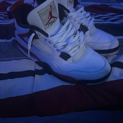 Jordan 4 Red Cement 