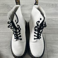 White Doc Martins 