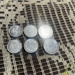 Lot Of 6 Mexican Coins