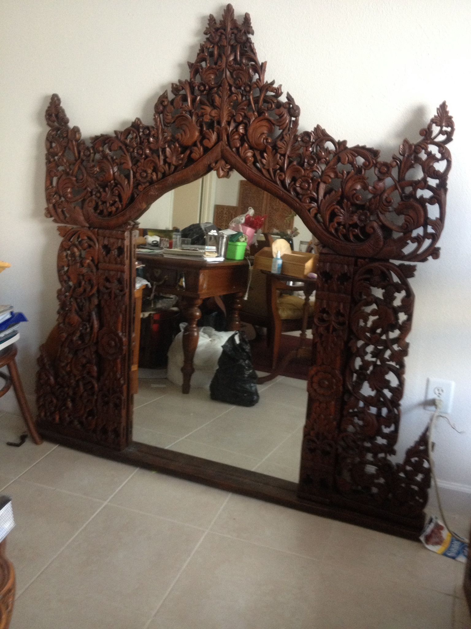 Indonesian Frame & Mirror