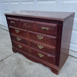 Broyhill 3 Drawer Cherry Dresser