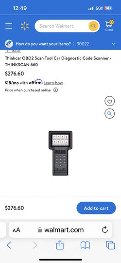 Brand New Thinkscan 650&660, Professional Automotive Diagnostic Tool,