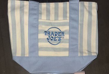 NEW! Trader Joe’s Viral Tote Bag - Blue