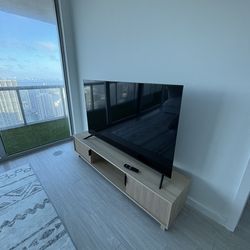 65” TV (free entertainment center)