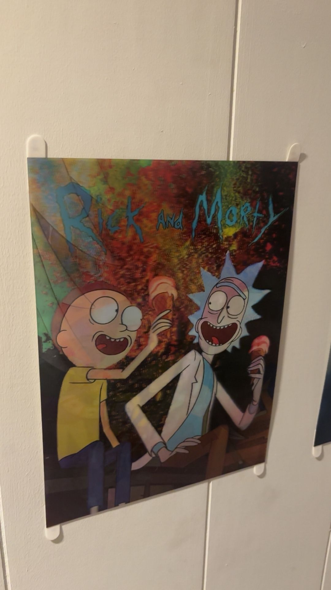 Rick And Morty Poster 3D