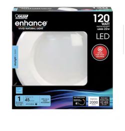 5/6 in. 2000 Lumens High Output 5000K Daylight Dimmable Integrated LED Retrofit Recessed Light Trim Kit, White 6-Pack
