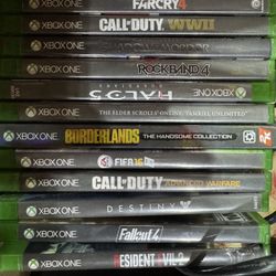 X-Box One Games And misc.