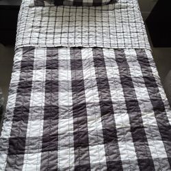 Twin BED, BOX, FRAME and Comforter Set