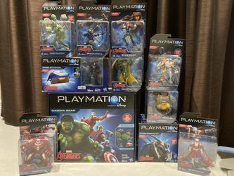Disney PLAYMATION Marvel Avengers Lot x11 Power Activator Gamma Gear Hulk Hands