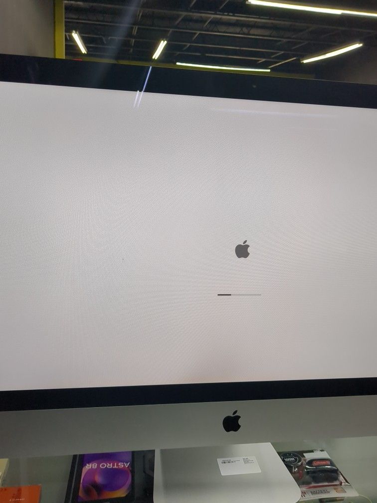 Apple iMac, an all-in-one desktop computer.